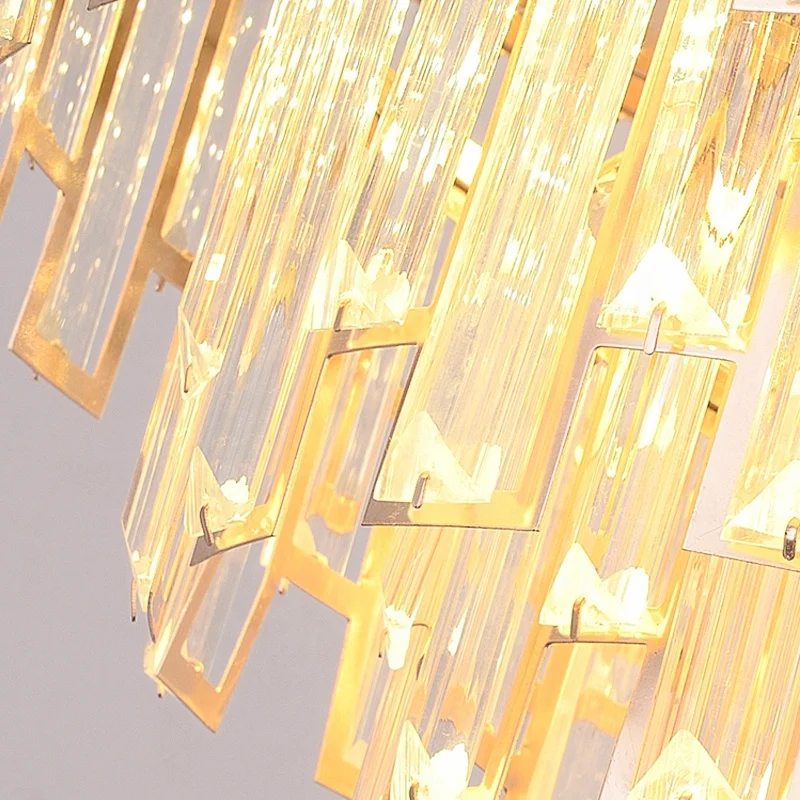 42 Pollici 3-Colore Cristallo Ventilatore da Soffitto Candelabro con Controllo Remoto 754G Ventilatore a Montaggio Diretto con Motore DC Tipo Interruttore Controllo Remoto