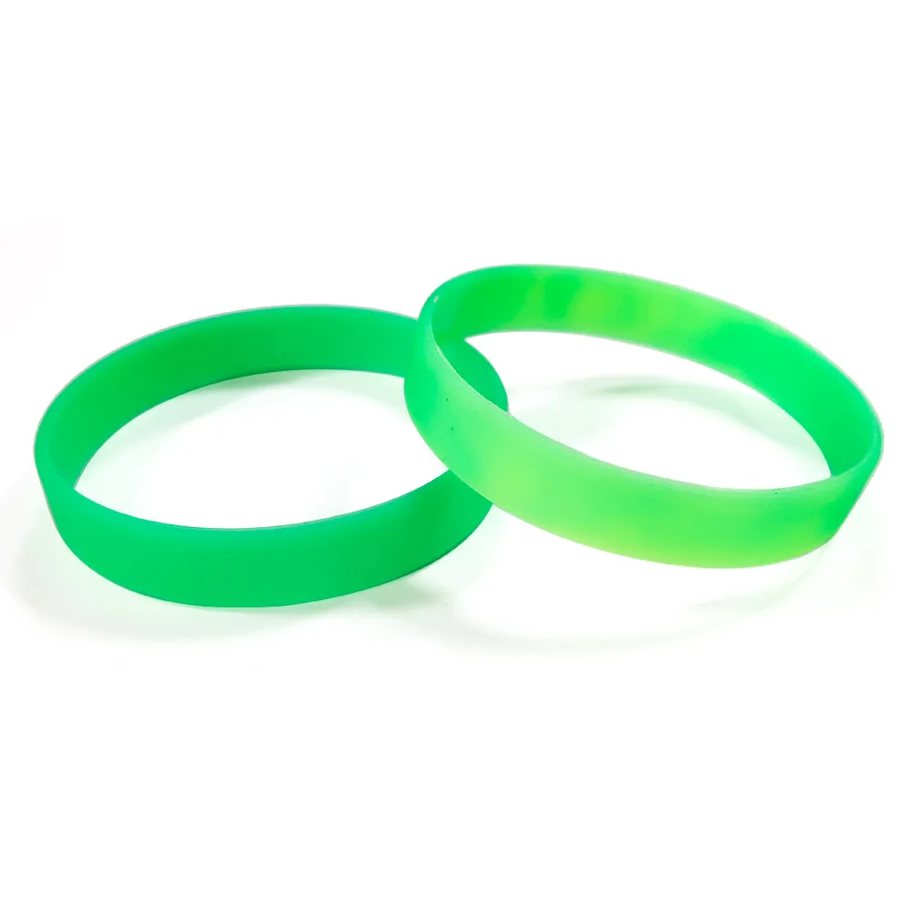 OEM Bulk Heat Sensitive Material Sublimation Blank Digital Wristband Medical Change Color Body Temperature Bracelets