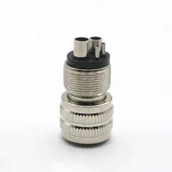 Adaptateur Connecteur Pour Moteur Turbine Dentaire Haute Vitesse - 2 Trous Vers 4 Trous