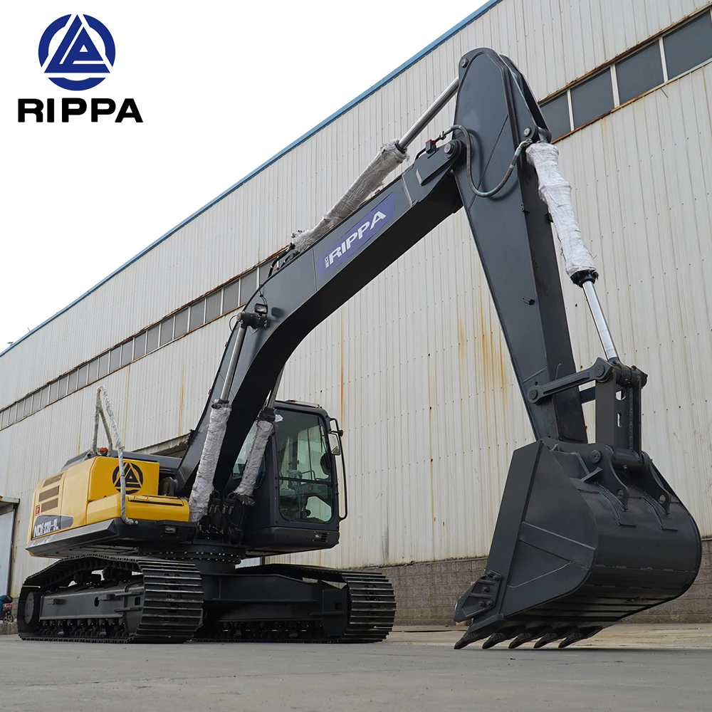 Rippa Strong Power Industrial Big Digger 20 Ton Large Excavator Machinery With Imported Premium Engine