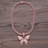 Rose Gold Pink stone