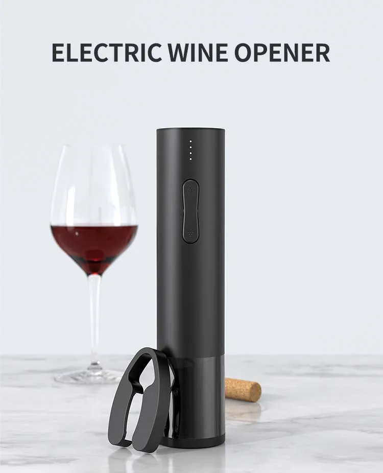 Eco-Friendly Automatic Electric Wine Bottle Opener Plastic Corkscrew for Bar Party & Gifts Wine Accessories