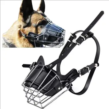 Extra Safety Ventilated Breathable Great Quality Steel Cage Dog Muzzle for Dogs of Every Size