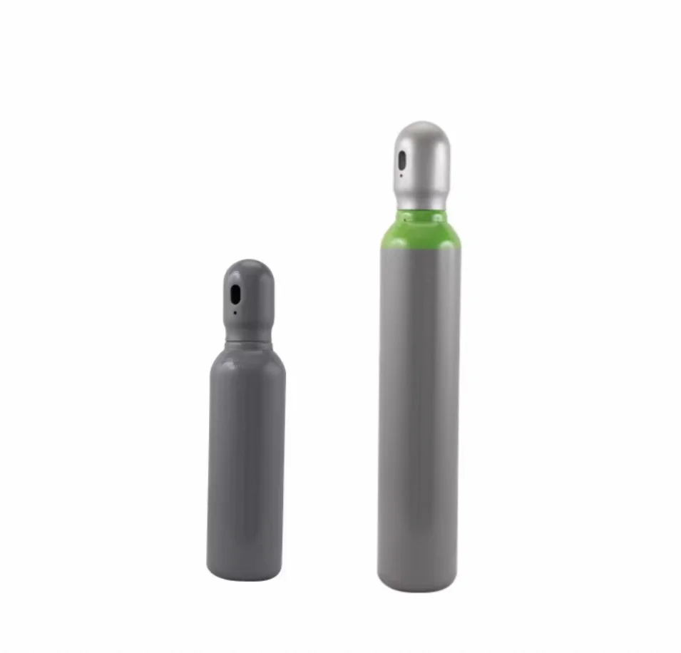 Factory Direct 14L High Pressure Steel CO2 Tank CE and DOT Certified Aluminium Siphon for Industrial Gas Use