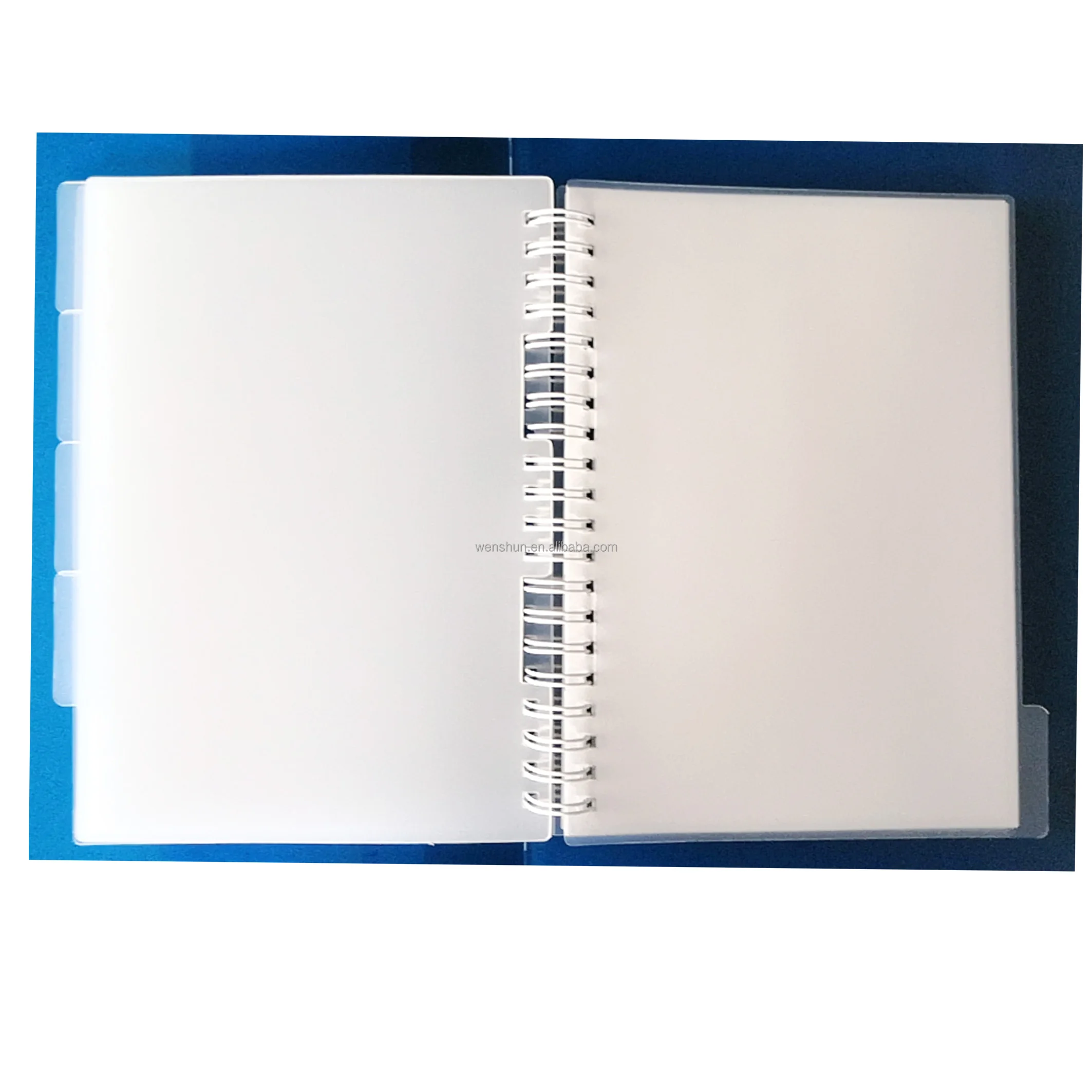 A5 Assorted Colors Disbound Plastic PP Index 5-Tab Divider for Planner