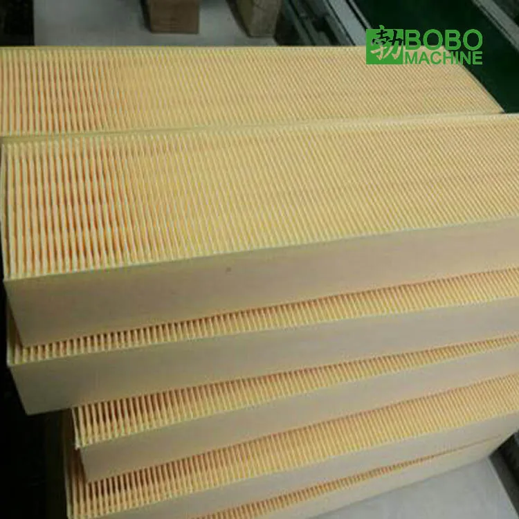 Fully Automatic Adjustable Square Air Filter Pleating Paper Folding Machine