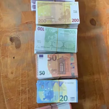Realistic Euro Banknote Toys, Prop Money for Party Supplies,Early Childhood Education, Ancestor Money, Joss Paper