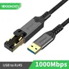 Gray USB 1000Mbps head-chip