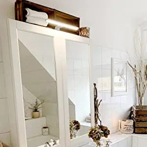 LED туалетное зеркало со светодиодной подсветкой настенный светильник 230V 10W 60 см IP44 водонепроницаемый с led лампа для ванной