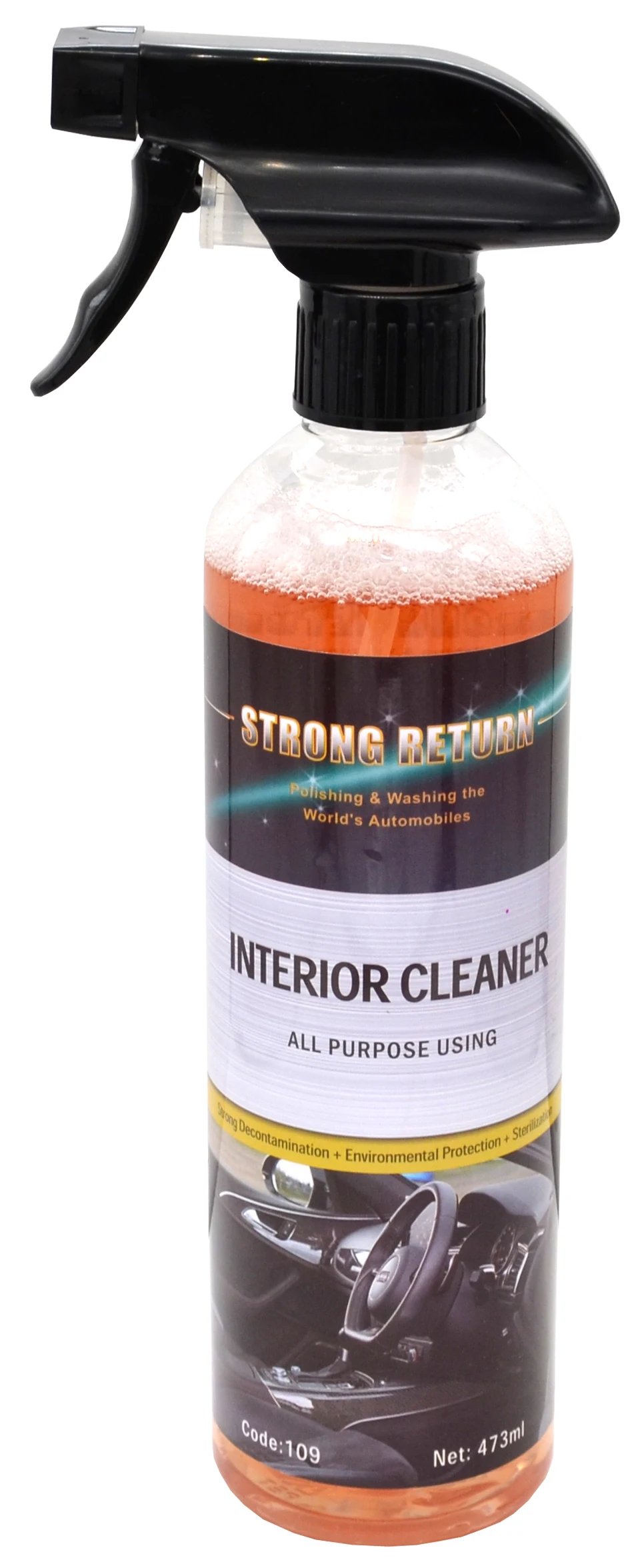 473ml Spray all purpose cleaner for Car interior Restoration Seat Cleaner