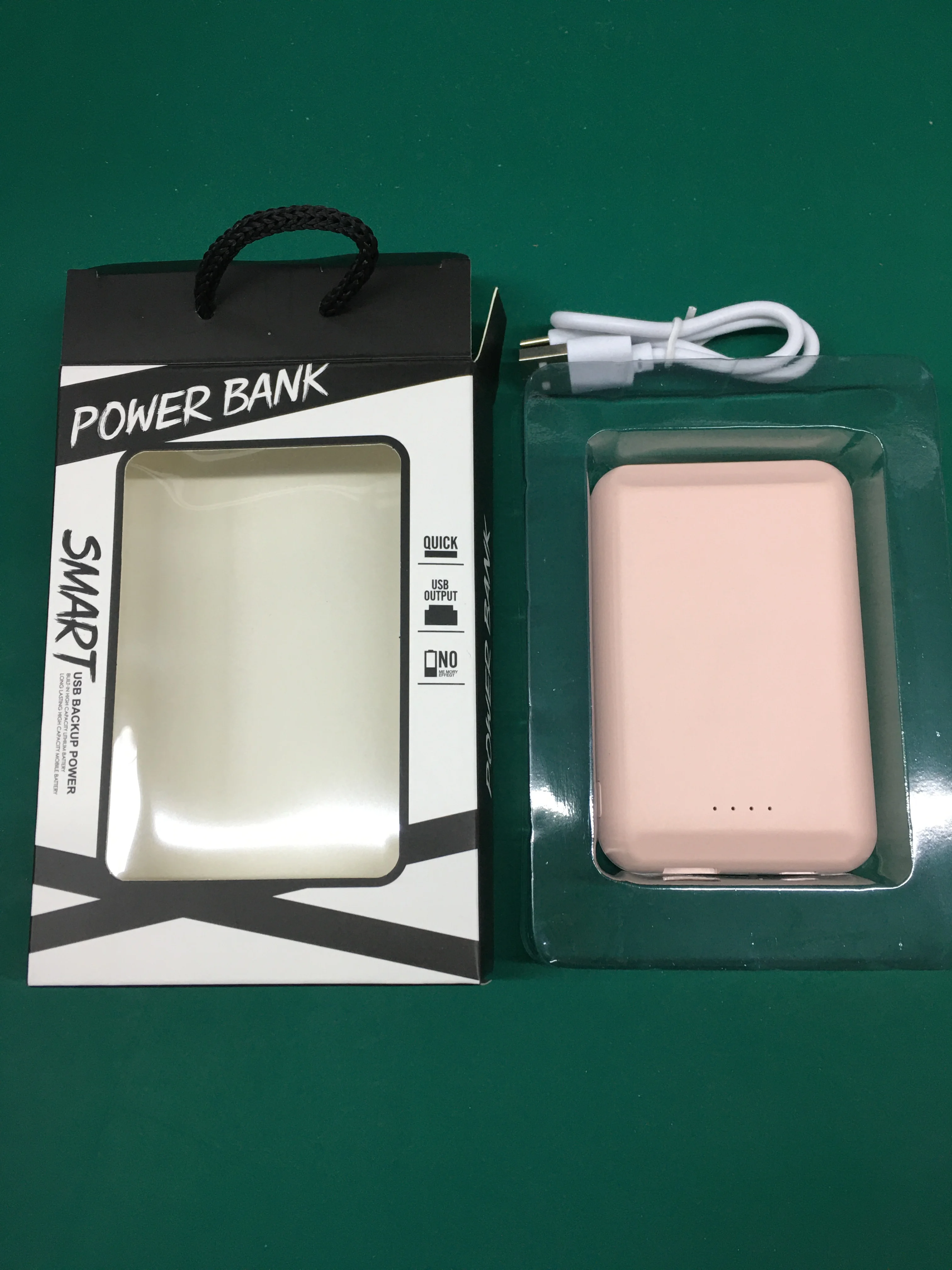 Newest Mini Portable Charger 5000mah Type C Pd Powerbank Wireless Charging Power Bank