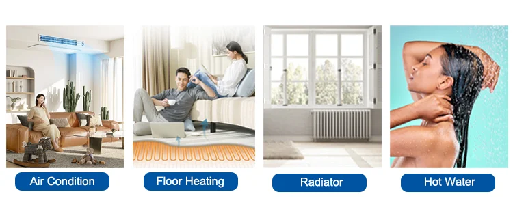 Air Source Heat Pump, R290, Inverter, Monoblock - detail 10