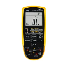 VA90B High Accuracy Touch Pad Digital Multimeter TRMS Rechargeable Auto Ranging Volt Meter Recording Monitoring Data Mode CAT IV