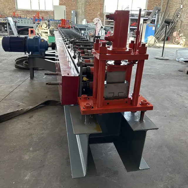 Zigzag Channel Roll Forming Machine Zigzag Shaped Purlin Channel Steel Roll Forming Machine