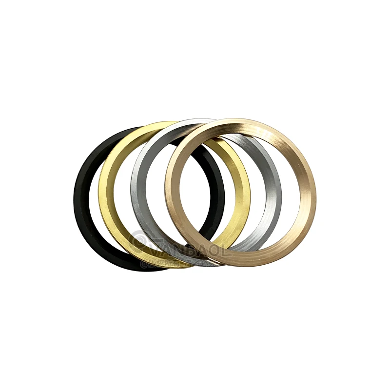JGIA 38mm Metal Slope Copper Watch Bezel Insert Rings Inner