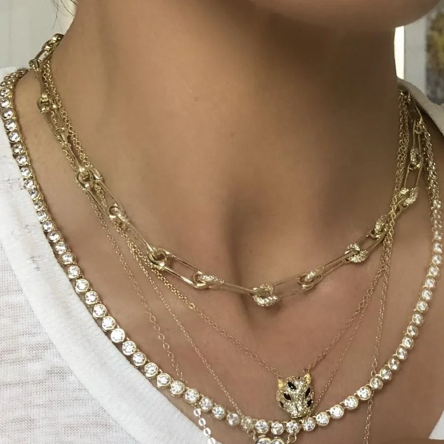 Promotion Gold Plated Micro Pave Cz 