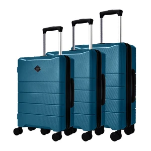 18 22 26 Inch PP Luxury Aluminum Trolley System TSA Lock Unisex Rolling Carry-On Luggage Sets Designer Fashion Travel Wholesale