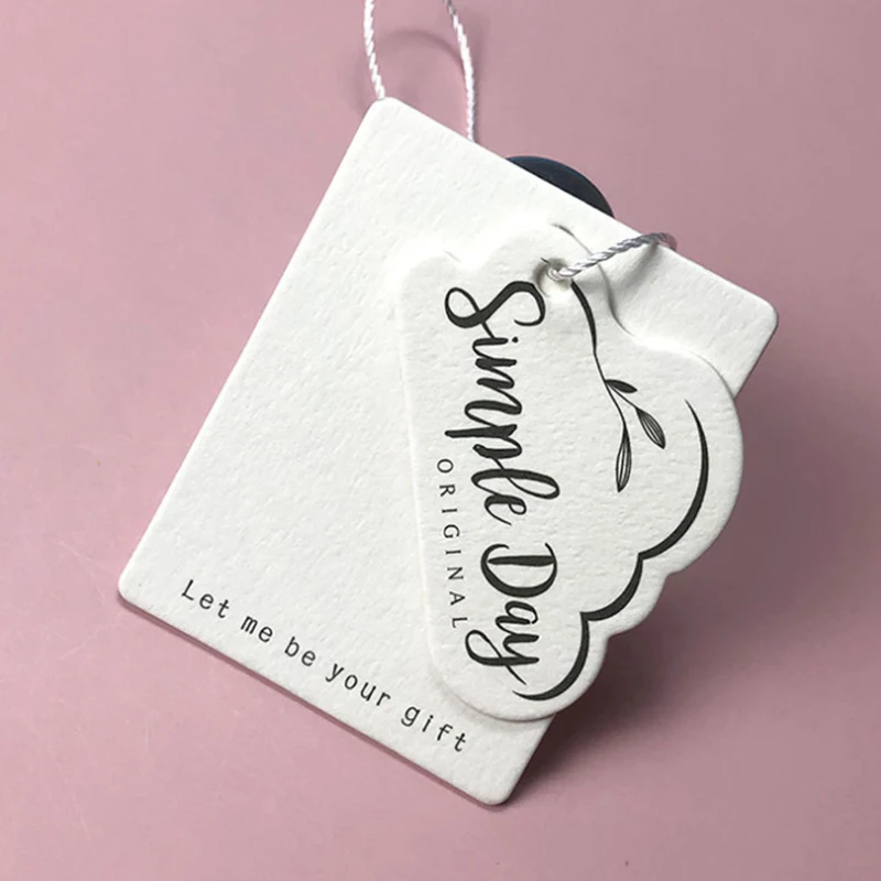 Etiquetas de Precio Personalizadas con Logotipo para Ropa