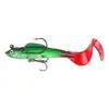 7cm 9g green curly tail