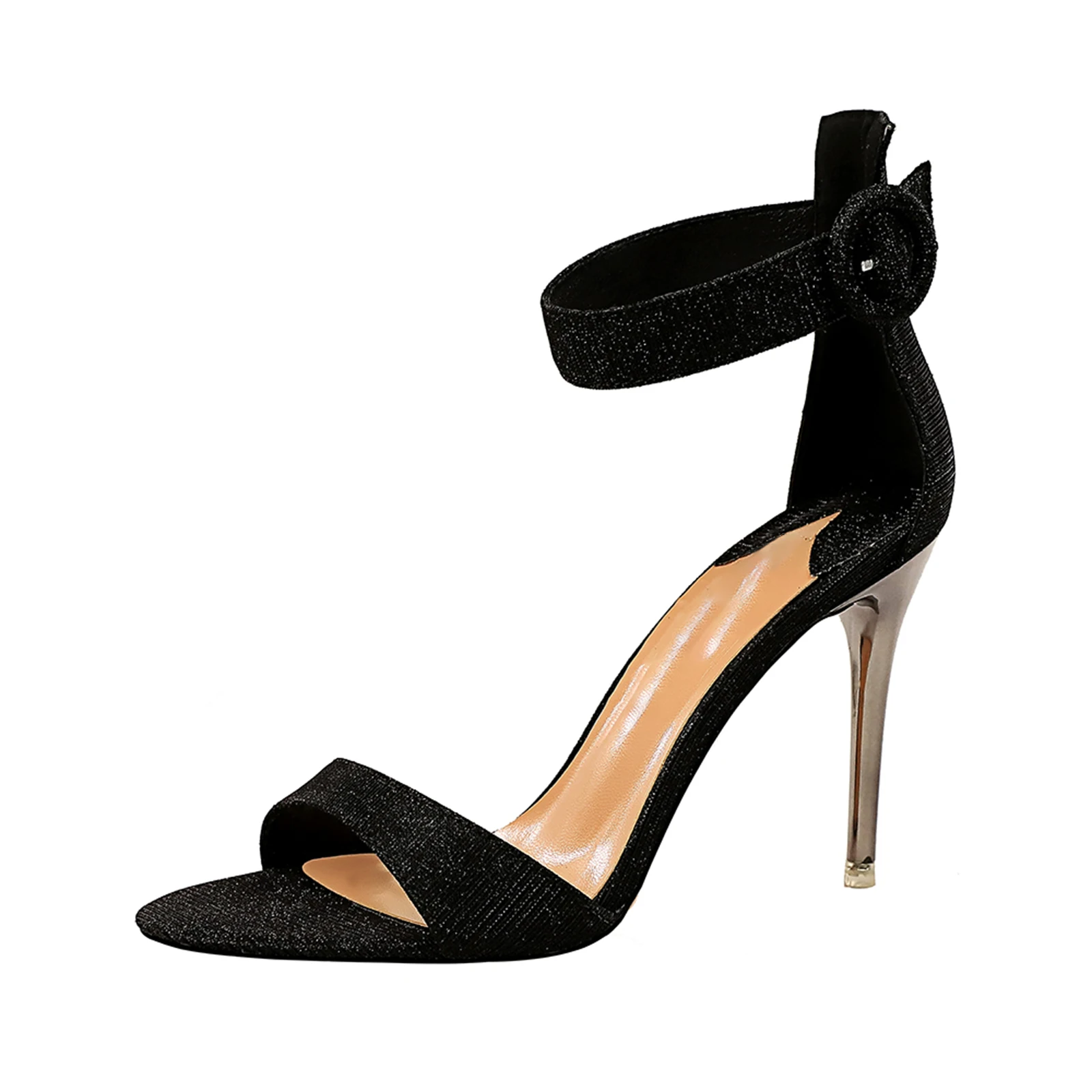 Gucci lederen dames sandalen zwart - Vind je in Sneakerstad