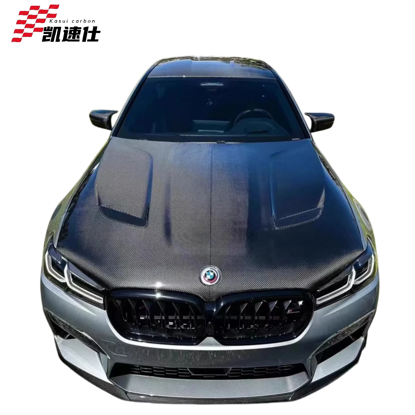 Engine Hood Carbon Fiber GTS Style Engine Hood Body Kit Used For BMW F90 M5 5 Series G30