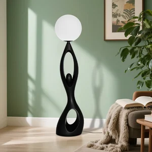 Large Human Art Sculpture Floor Lamp Floor Lamp Modern Luxury Human Sculpture Floor Lamp Luxury