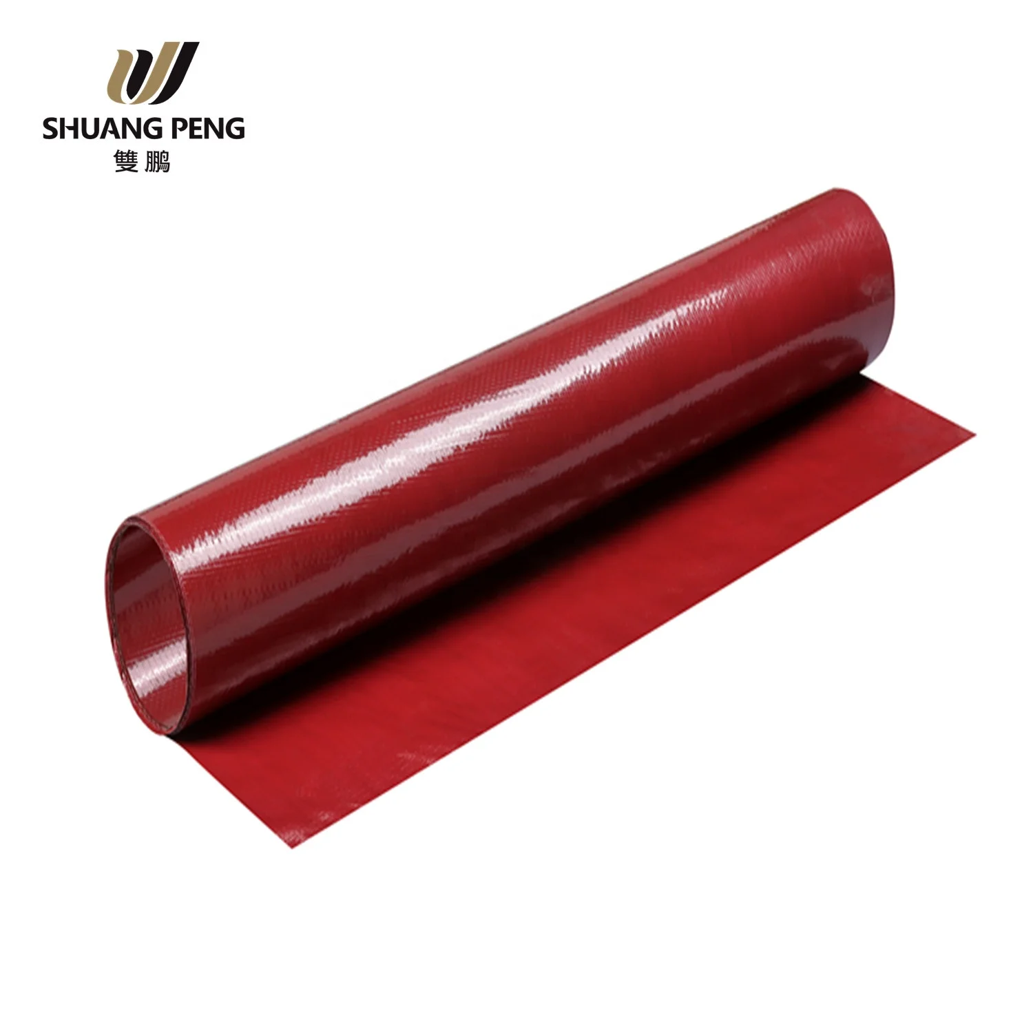 High Strength HDPE Waterproof Truck Tent Cover Laminated Canvas Roll Sheet Tarpaulin Woven Fabric