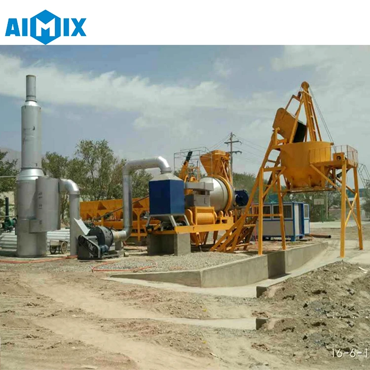 Мобильный горячий мини асфальтобетонный завод для продажи