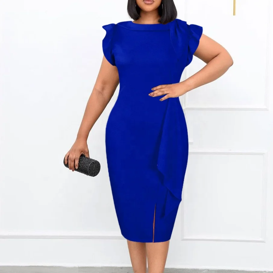 New Arrival Office Dresses Women Formal Work Ladies Women Office Wear Work  Dresses Formal Wear Dress