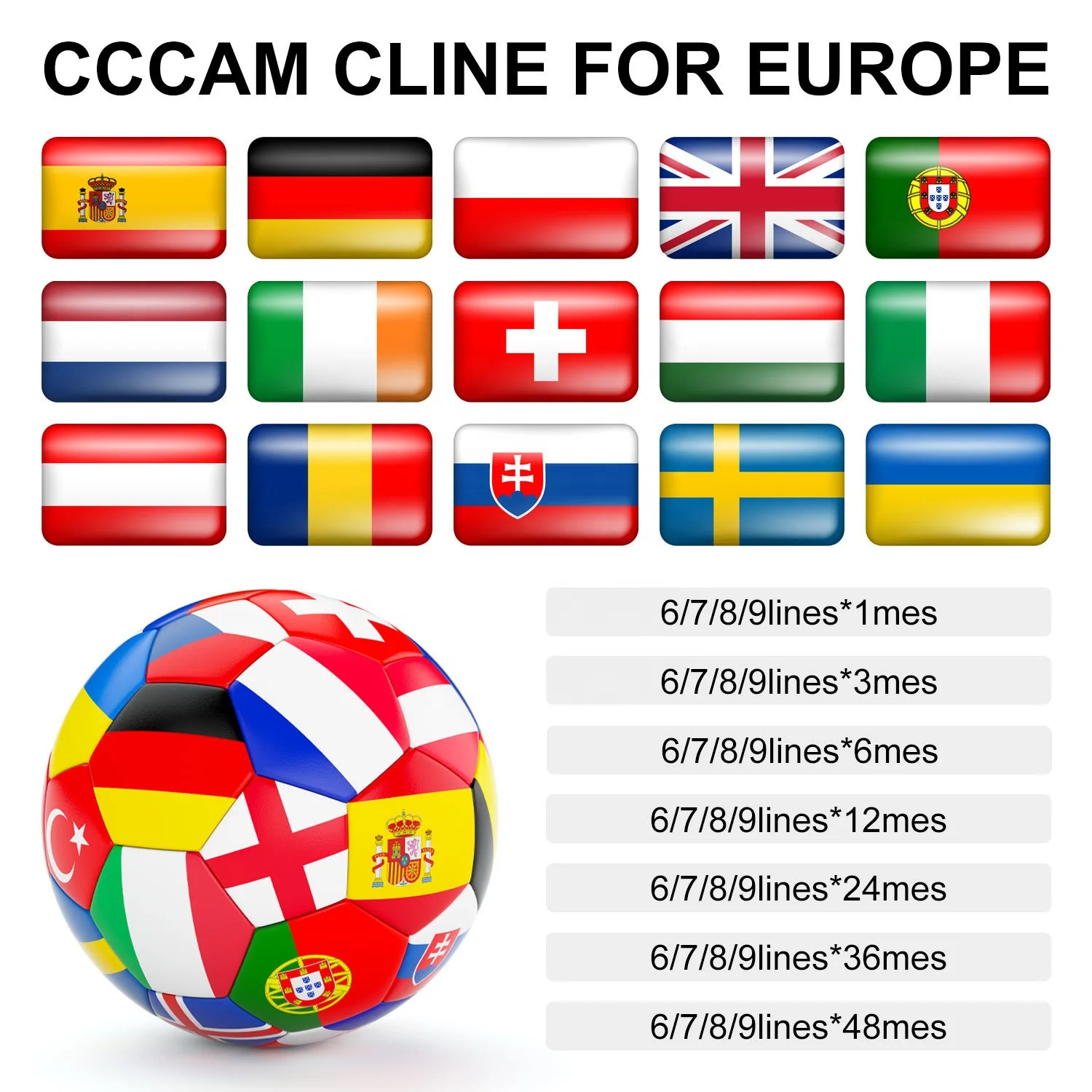 1 Year Cccam Lines Poland Europe Cccam Oscam Cline 8 Lines Cccam