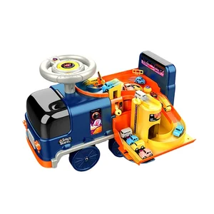 Children's Battery-Powered Remote Control RC Car ABS Plastic Ride-on Toy for Girls for Ages 8-13 Electronic Rail Track