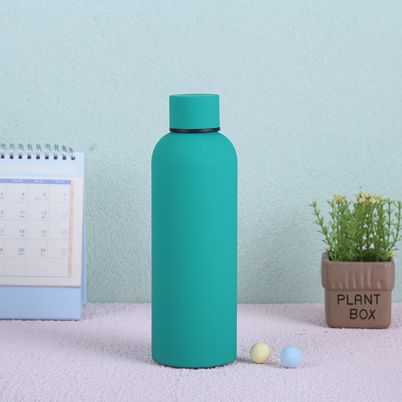Small Mouth Hot Sale Double Wall Vacuum Insulated Water Bottle 500ml Stainless Steel Water Bottle