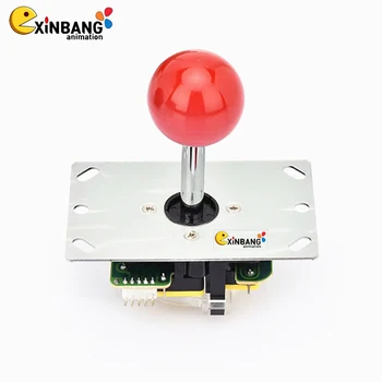 High Quality 5Pin Arcade Sanwa Joystick Controller with Ball Top 4 Way 8 Way Stick for Zero Delay Arcade Game Machine