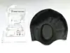 Black ear-covering hat-premium zip-lock bag