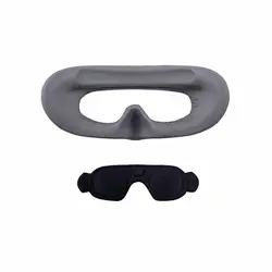Rembourrage Mousse + Cache Anti-Poussière Pour DJI Goggles 3 - Coussin Facial Confort Avata 2/3, Noir