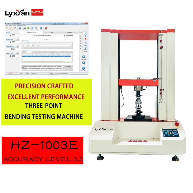 Lixian Flexible Cellular Polymeric Materials Foam Compression Hardness Testing Machine Equipment