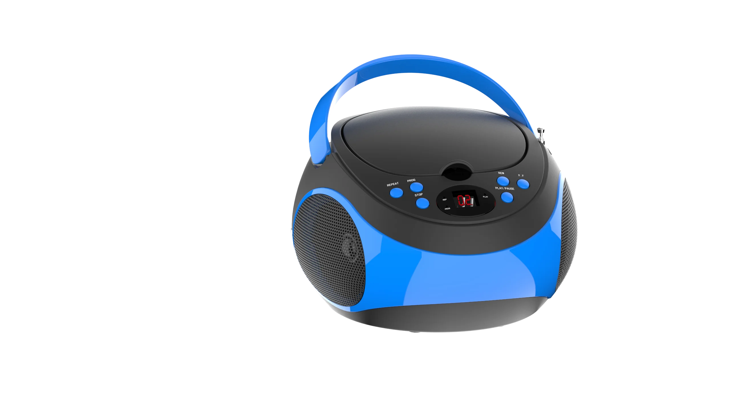 Portable Stereo Am/fm Radio Cd Boombox - Buy Radio Cd Player Boombox ...