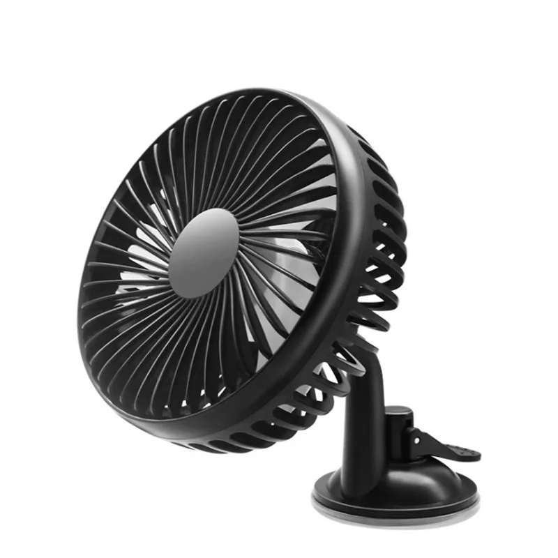 mini low noise portable rechargeable usb car truck cooling fan
