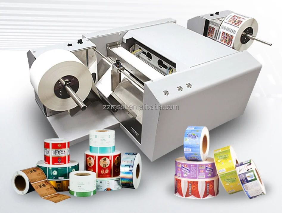 JM280C Memjet Full Color Roll 2 Roll Label Printer for Water Bottle Pesticide Bottle Drink Ware Bottle Shoe