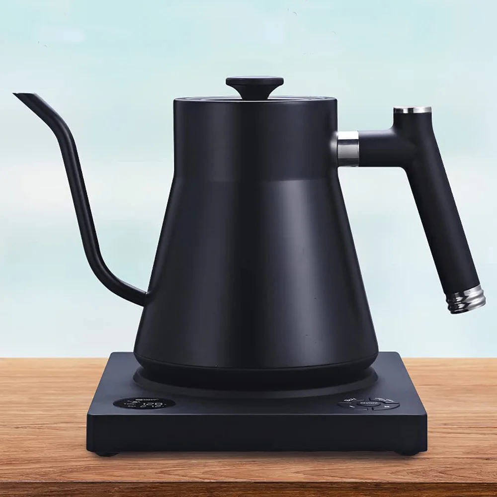 Factory Customized OEM/ODM Electric Pour Over Kettle with Temperature Control Coffee and Tea Brewing Gooseneck Long Spout Kettle