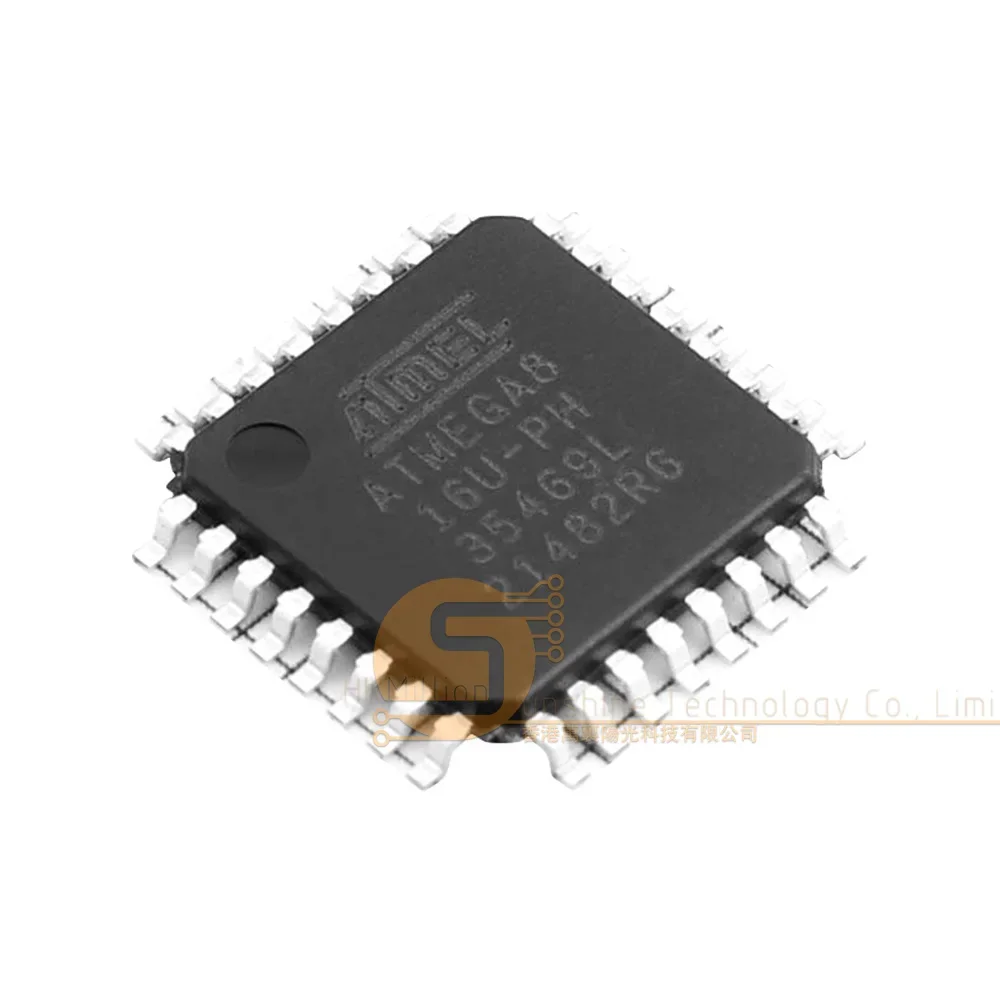 ATMEGA8-16AU TQFP32 8ビットAVRマイコン、8KBフラッシュ搭載、組み込みシステムおよびDIYプロジェクト向け