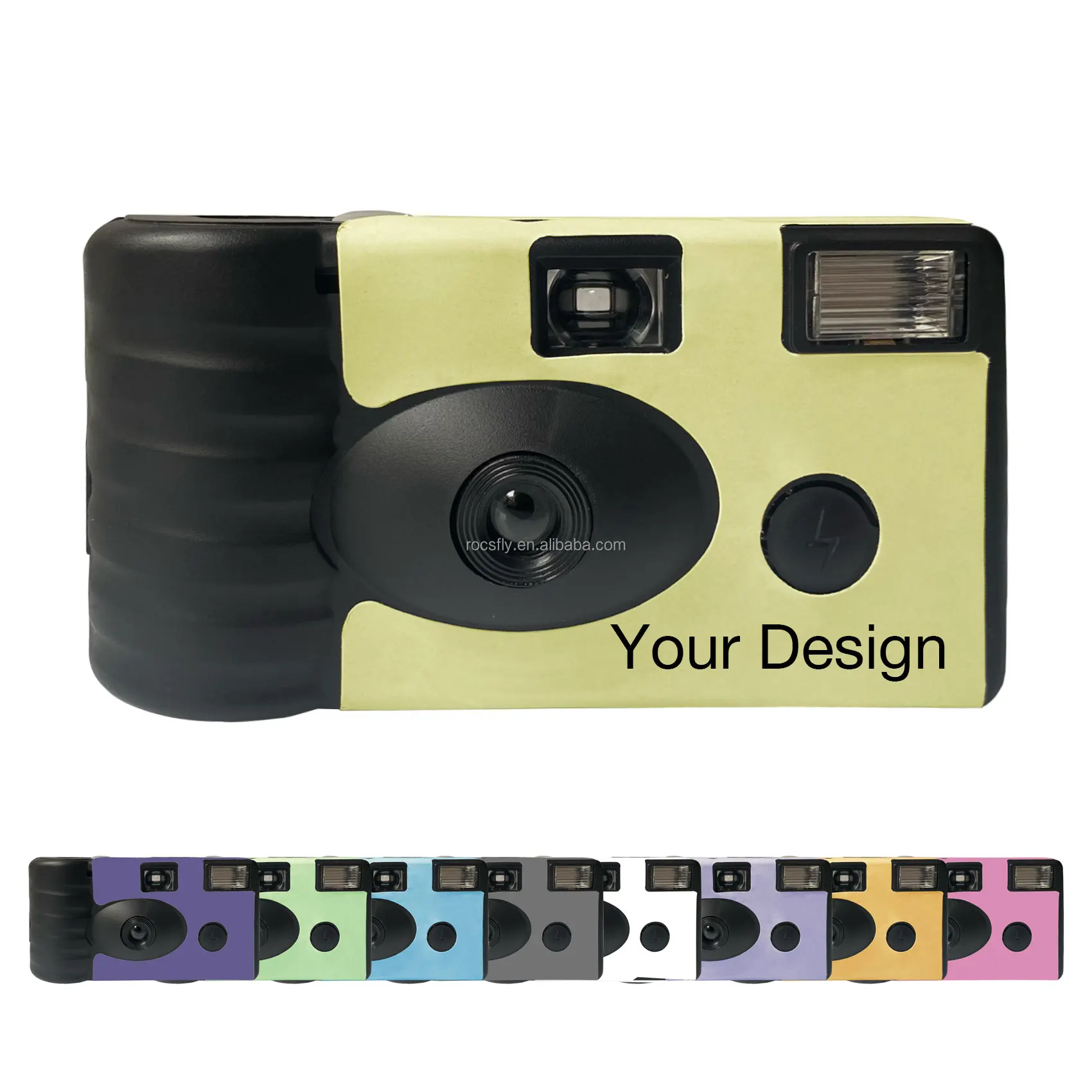 Camera Wrap Disposable Digital Cameras For Weddings 35MM Half