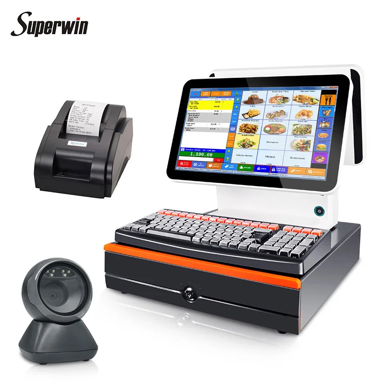 Blayn タッチパネルposレジキャッシュドロワーレシートプリンターレジスター Blayn タッチパネルposレジキャッシュドロワーレシート