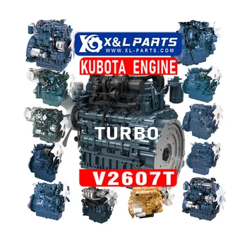 Kubota V2607-T Engine 4 Cylinders Engine Assy V2607-T Machinery Engine