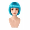 Bob cut-sky blue