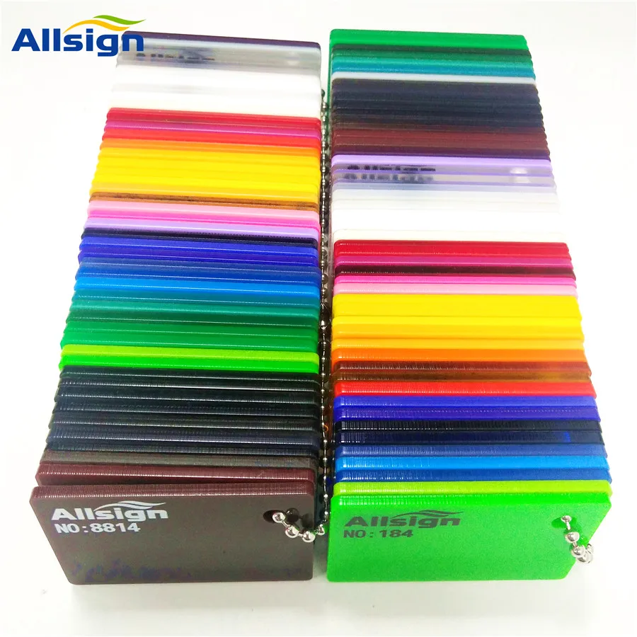 ALLSIGN Factory 1mm 1.8mm 2mm 3mm Cut Acrylic Glass Sheet for Aquarium