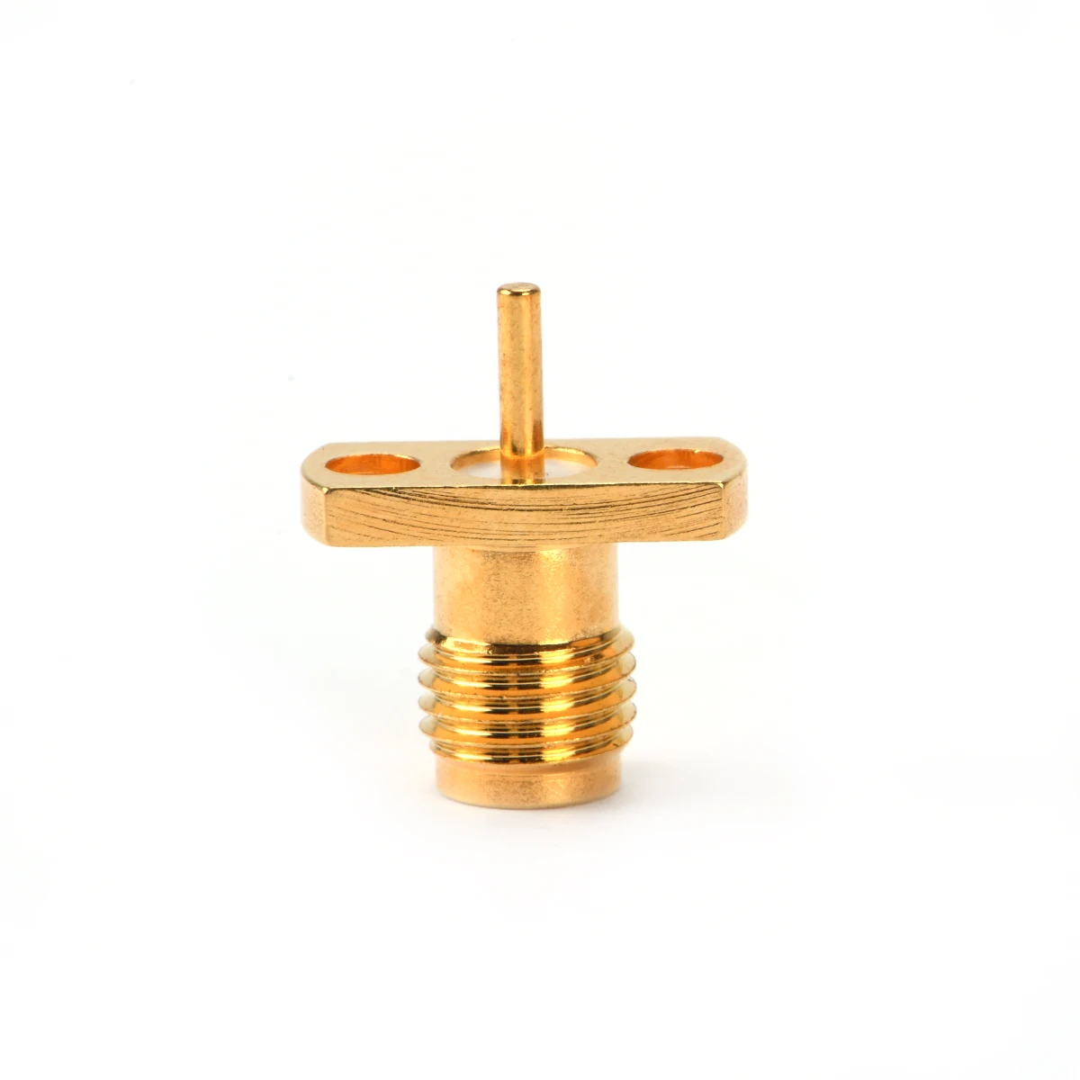 sma female 2 holes flange mounted receptacle for connection-5