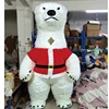 Christmas polar bear