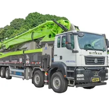 62m Truck-Mounted Concrete Boom Pump  China Concrete Pump Truck for Sale