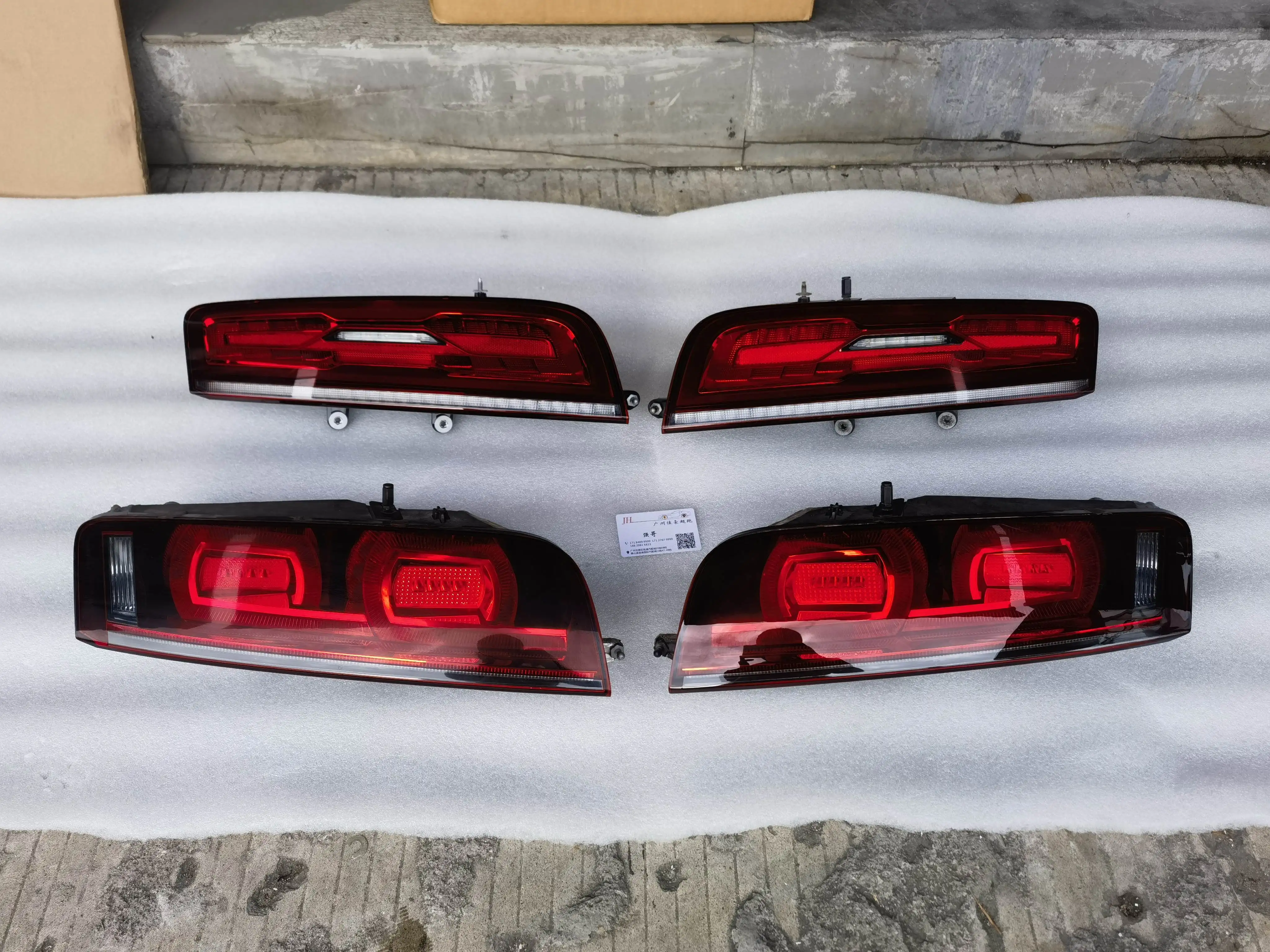 Source Original LED Rear Lamp Tail Lights for AUDI R8 2014-2016 